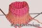 Double gum: application and knitting technology Elastic knitting 2 knitting needles