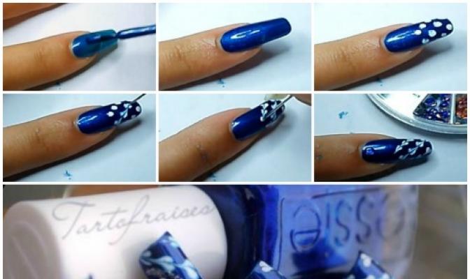 Painting on nails at home There are acrylic paints