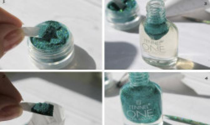 How to make matte nail polish at home?