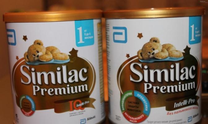 Infant formula Similak - review of analogues Similak mixture 2 in a box